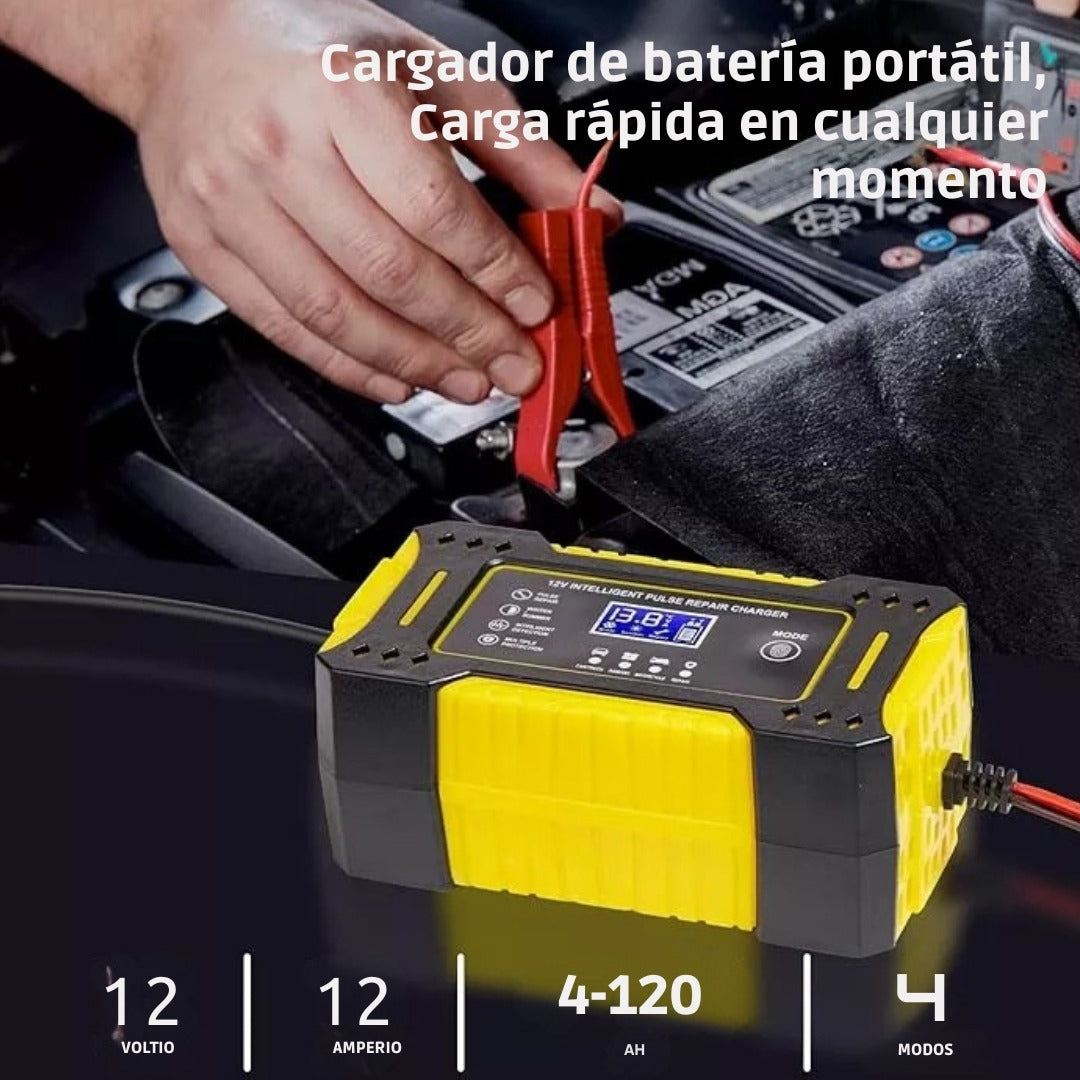 Cargador Arrancador de Bateria de Auto
