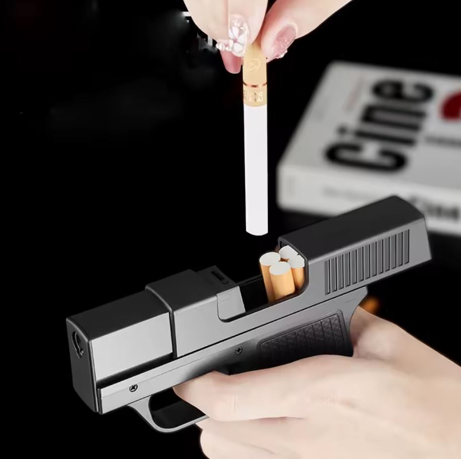 Encendedor Premium 2 en 1 con Estuche Integrado – Estilo y Potencia en tu Bolsillo