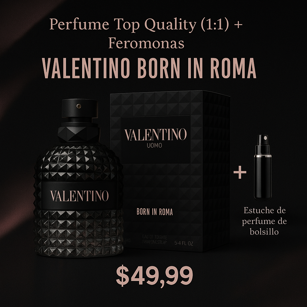 Perfume Valentino + Porta Perfume