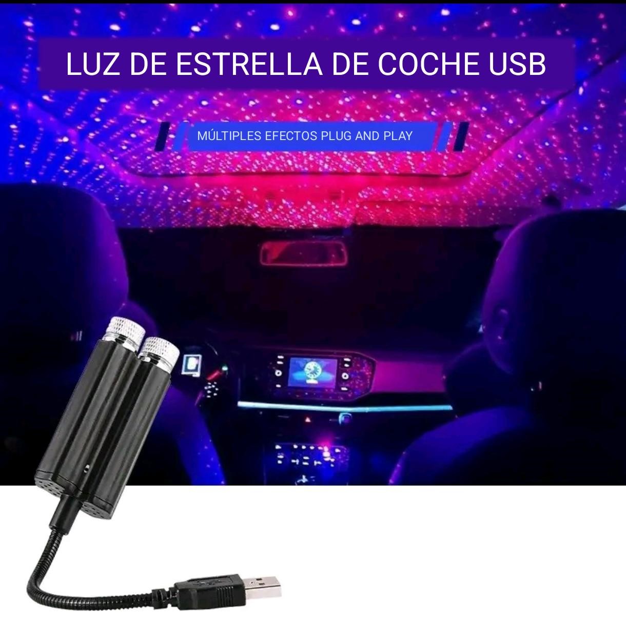 Luz Led De Estrellas Usb Auto