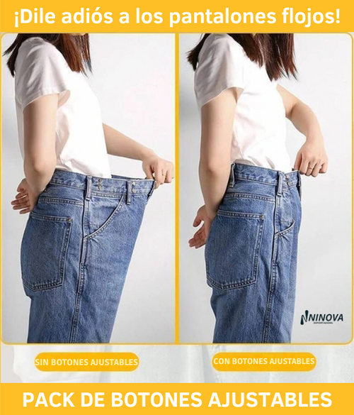Pack de 4 Botones Ajustables