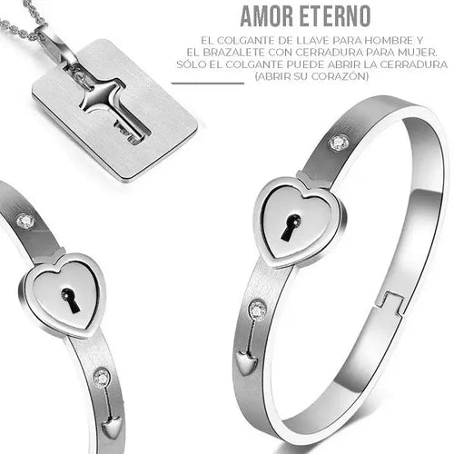 Conjunto Llave Corazón