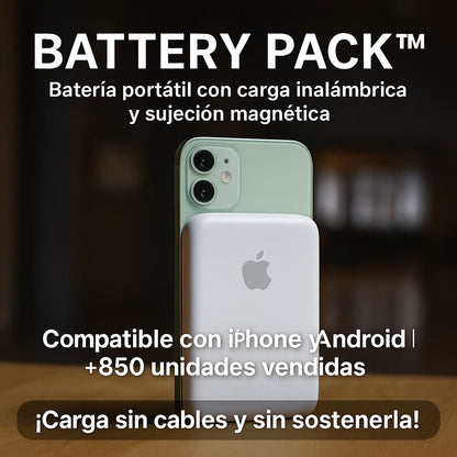 🔘 BATTERY PACK™ MAGSAFE – LA POWERBANK INALÁMBRICA