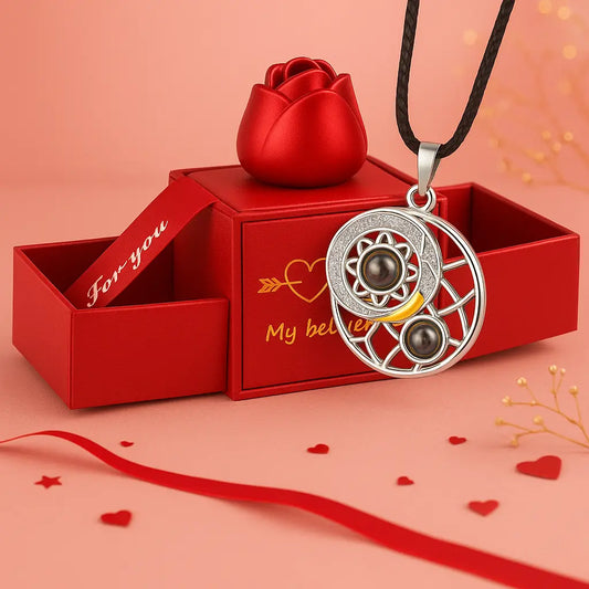 Collar “Te Amo en 100 Idiomas” – Edición Amor Eterno